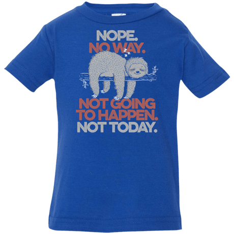 T-Shirts Royal / 6 Months Nope No Way Infant Premium T-Shirt