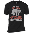 T-Shirts Black / X-Small Nope No Way Men's Premium T-Shirt