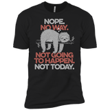 T-Shirts Black / X-Small Nope No Way Men's Premium T-Shirt