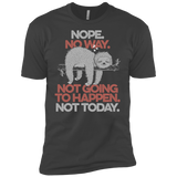 T-Shirts Heavy Metal / X-Small Nope No Way Men's Premium T-Shirt