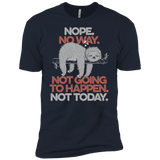T-Shirts Midnight Navy / X-Small Nope No Way Men's Premium T-Shirt