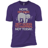 T-Shirts Purple Rush/ / X-Small Nope No Way Men's Premium T-Shirt