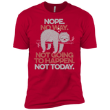 T-Shirts Red / X-Small Nope No Way Men's Premium T-Shirt