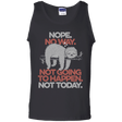 T-Shirts Black / S Nope No Way Men's Tank Top