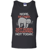 T-Shirts Black / S Nope No Way Men's Tank Top