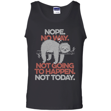 T-Shirts Black / S Nope No Way Men's Tank Top