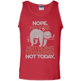 T-Shirts Red / S Nope No Way Men's Tank Top