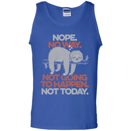 T-Shirts Royal / S Nope No Way Men's Tank Top