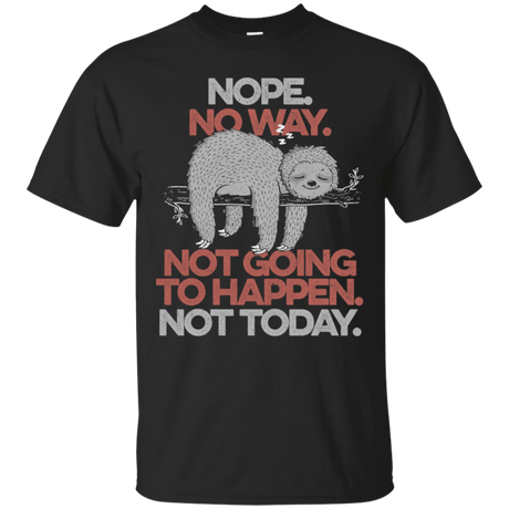 T-Shirts Black / S Nope No Way T-Shirt