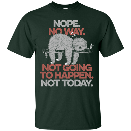 T-Shirts Forest / S Nope No Way T-Shirt