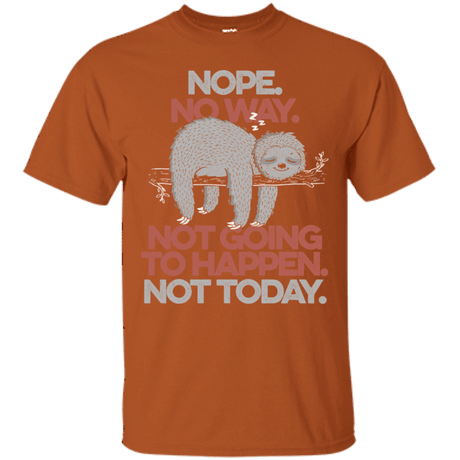 T-Shirts Texas Orange / S Nope No Way T-Shirt