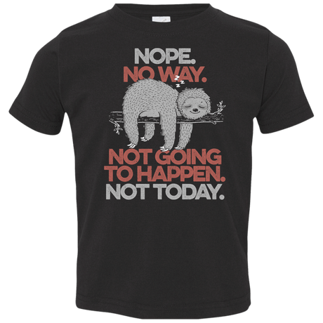 T-Shirts Black / 2T Nope No Way Toddler Premium T-Shirt