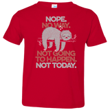 T-Shirts Red / 2T Nope No Way Toddler Premium T-Shirt