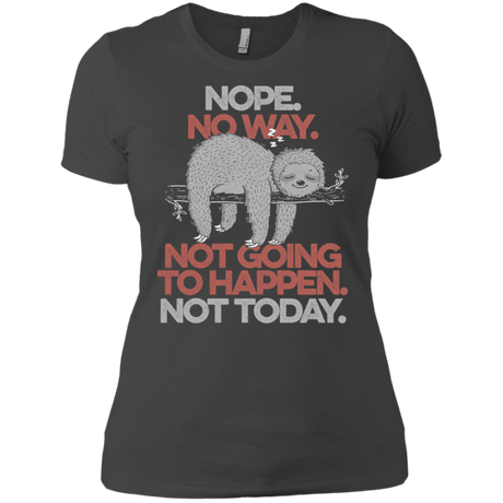 T-Shirts Heavy Metal / X-Small Nope No Way Women's Premium T-Shirt