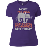 T-Shirts Purple Rush/ / X-Small Nope No Way Women's Premium T-Shirt