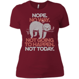 T-Shirts Scarlet / S Nope No Way Women's Premium T-Shirt