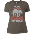 T-Shirts Warm Grey / X-Small Nope No Way Women's Premium T-Shirt
