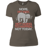 T-Shirts Warm Grey / X-Small Nope No Way Women's Premium T-Shirt