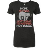 T-Shirts Vintage Black / S Nope No Way Women's Triblend T-Shirt