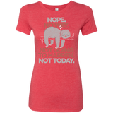 T-Shirts Vintage Red / S Nope No Way Women's Triblend T-Shirt