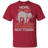 T-Shirts Cardinal / YXS Nope No Way Youth T-Shirt