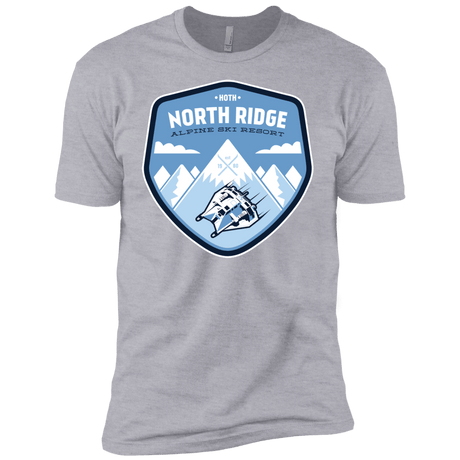 T-Shirts Heather Grey / YXS North Ridge Ski Resort Boys Premium T-Shirt