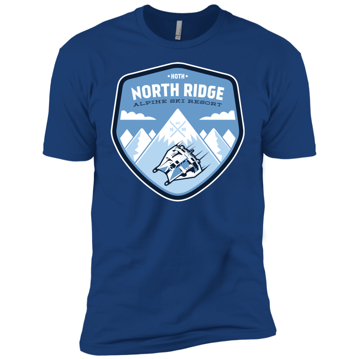 T-Shirts Royal / YXS North Ridge Ski Resort Boys Premium T-Shirt