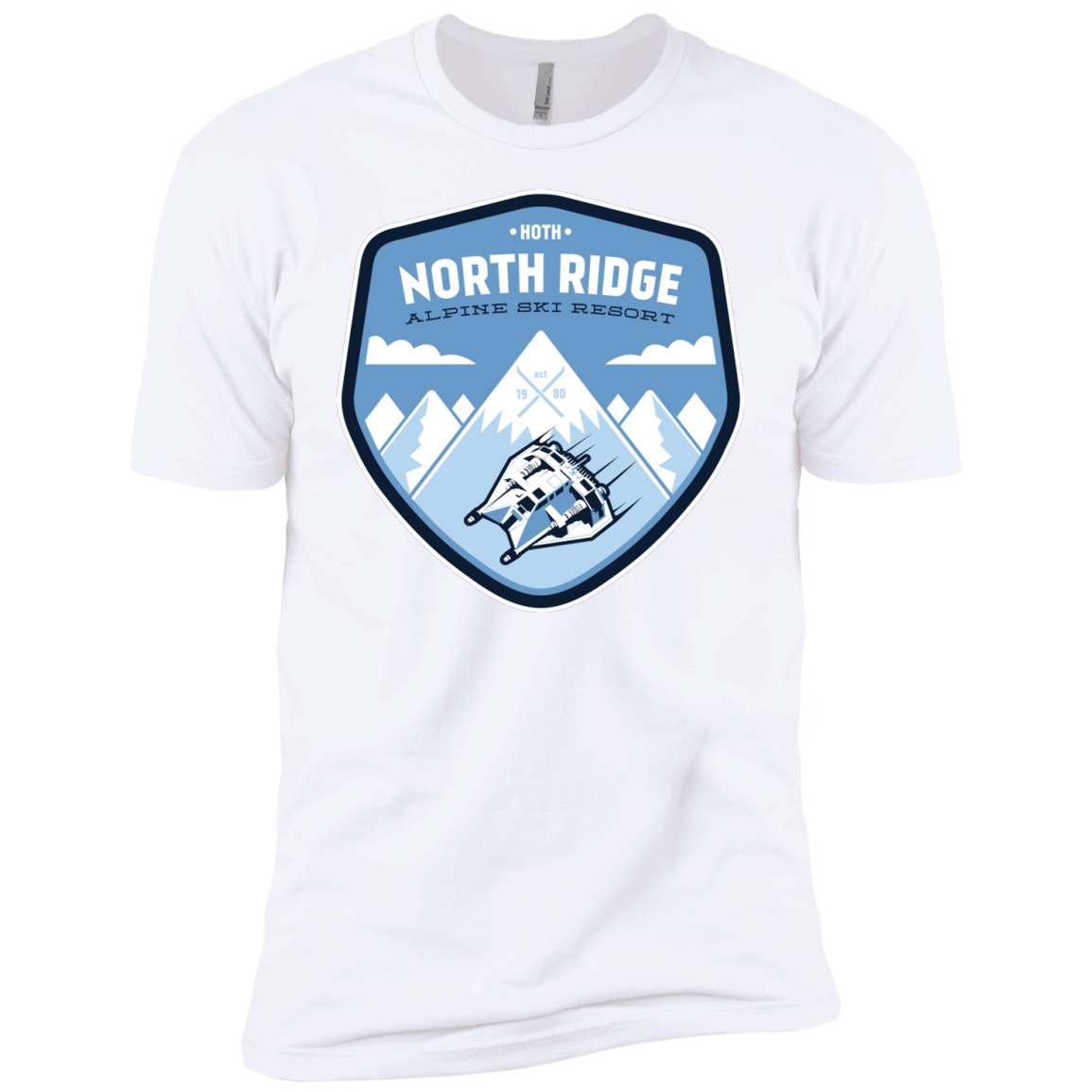 T-Shirts White / YXS North Ridge Ski Resort Boys Premium T-Shirt
