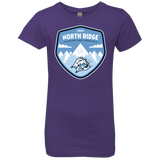 T-Shirts Purple Rush / YXS North Ridge Ski Resort Girls Premium T-Shirt