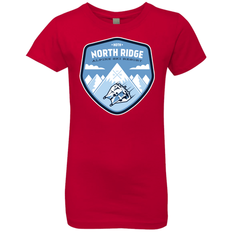 T-Shirts Red / YXS North Ridge Ski Resort Girls Premium T-Shirt