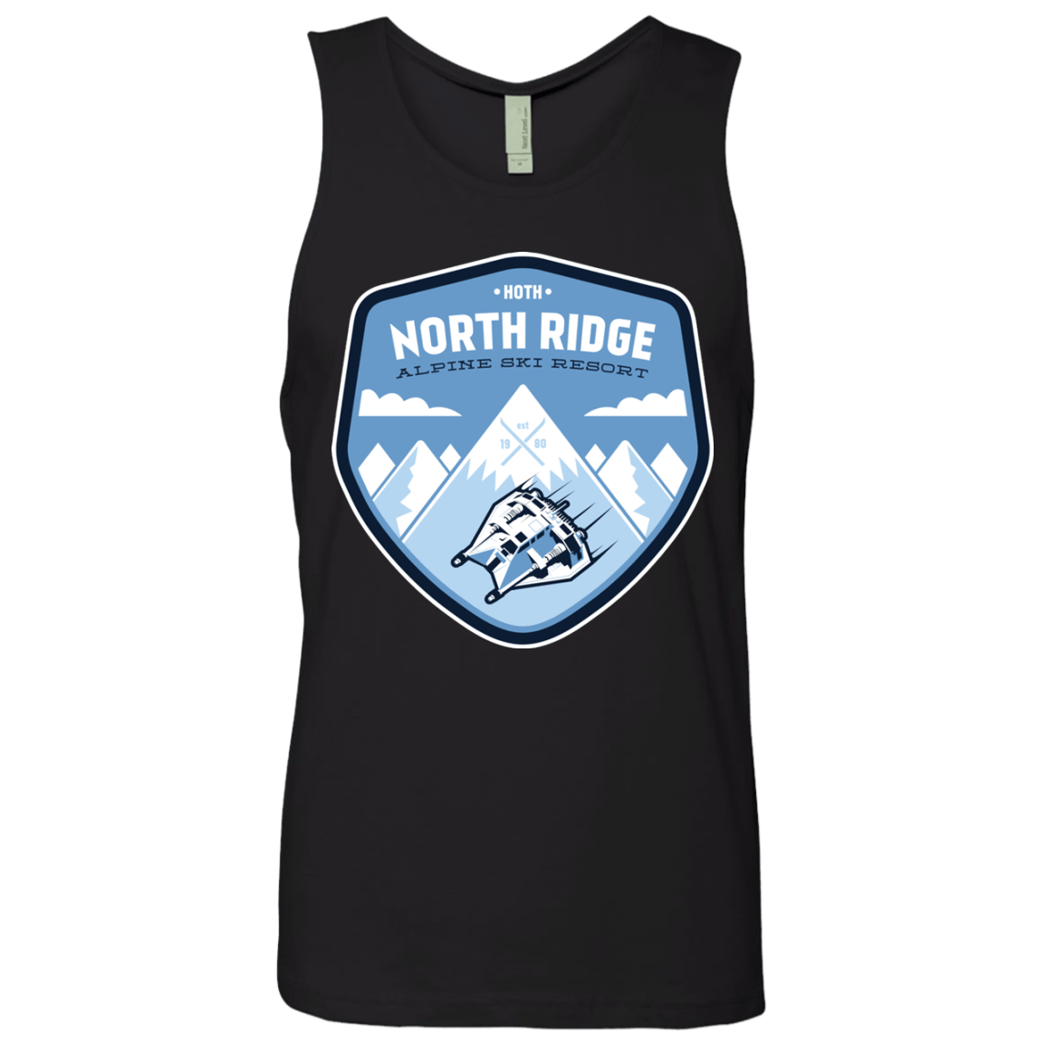 T-Shirts Black / Small North Ridge Ski Resort Men's Premium Tank Top