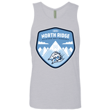 T-Shirts Heather Grey / Small North Ridge Ski Resort Men's Premium Tank Top