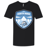 T-Shirts Black / X-Small North Ridge Ski Resort Men's Premium V-Neck