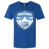 T-Shirts Royal / X-Small North Ridge Ski Resort Men's Premium V-Neck