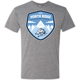 T-Shirts Premium Heather / Small North Ridge Ski Resort Men's Triblend T-Shirt