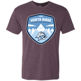 T-Shirts Vintage Purple / Small North Ridge Ski Resort Men's Triblend T-Shirt