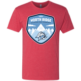 T-Shirts Vintage Red / Small North Ridge Ski Resort Men's Triblend T-Shirt