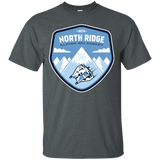 T-Shirts Dark Heather / Small North Ridge Ski Resort T-Shirt