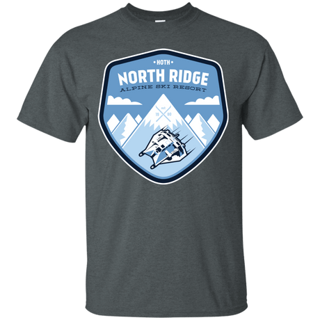 T-Shirts Dark Heather / Small North Ridge Ski Resort T-Shirt