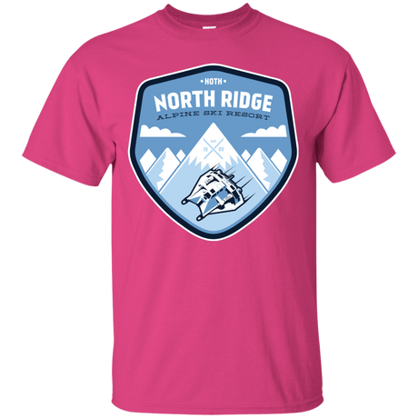 T-Shirts Heliconia / Small North Ridge Ski Resort T-Shirt