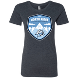 T-Shirts Vintage Navy / Small North Ridge Ski Resort Women's Triblend T-Shirt