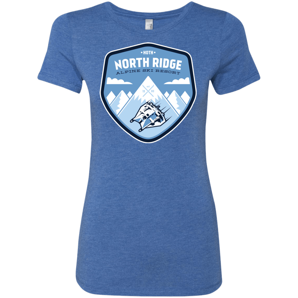 T-Shirts Vintage Royal / Small North Ridge Ski Resort Women's Triblend T-Shirt