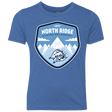 T-Shirts Vintage Royal / YXS North Ridge Ski Resort Youth Triblend T-Shirt