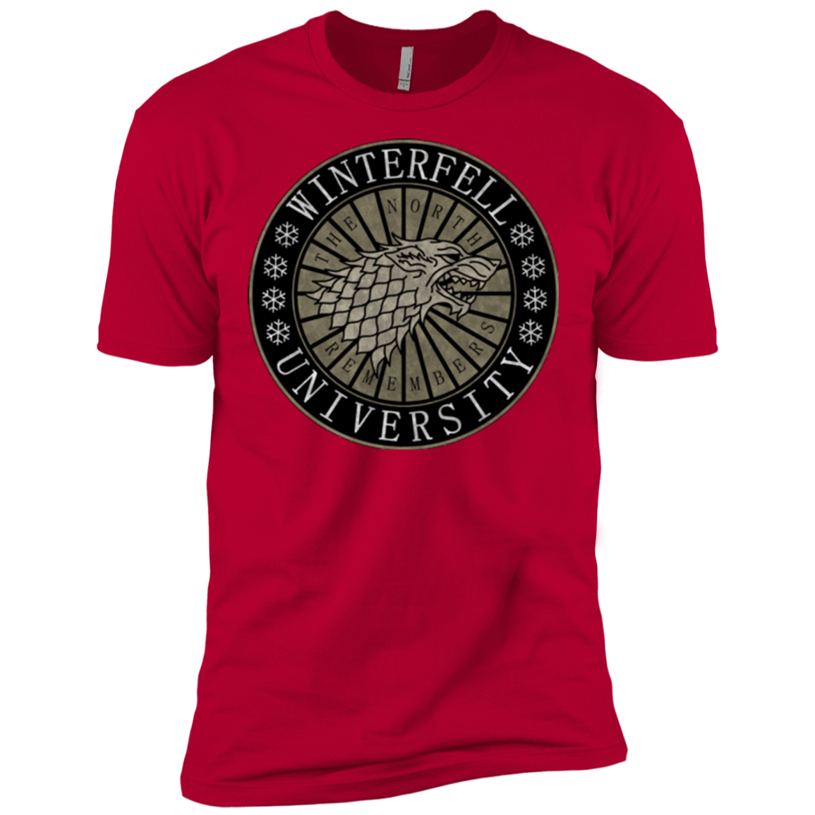 T-Shirts Red / X-Small North university Men's Premium T-Shirt