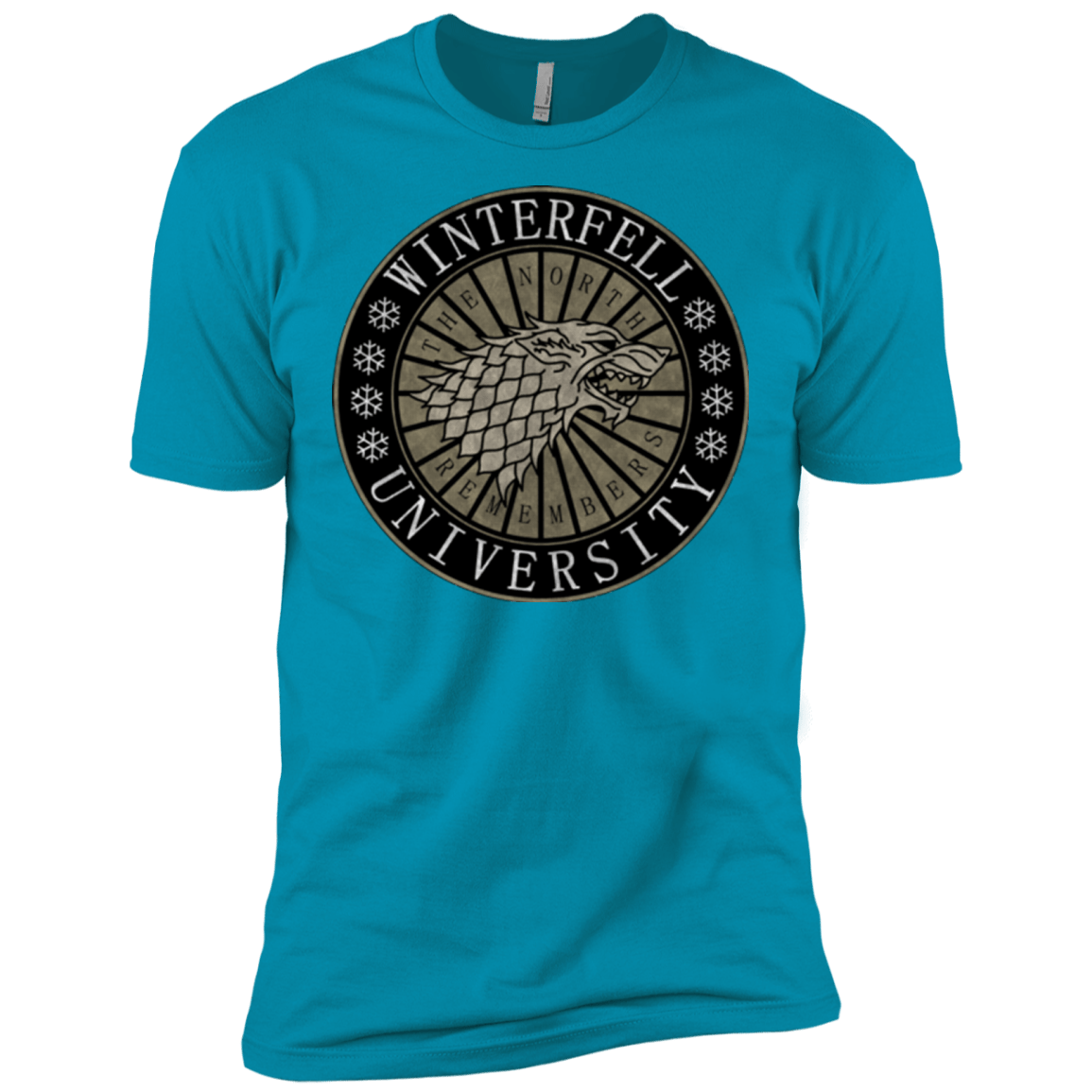 T-Shirts Turquoise / X-Small North university Men's Premium T-Shirt