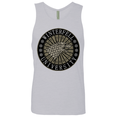T-Shirts Heather Grey / Small North university Men's Premium Tank Top