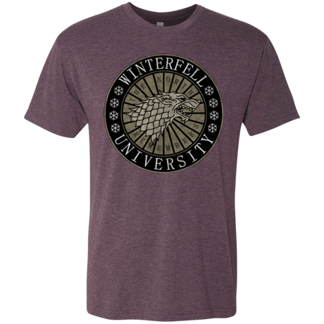 T-Shirts Vintage Purple / Small North university Men's Triblend T-Shirt
