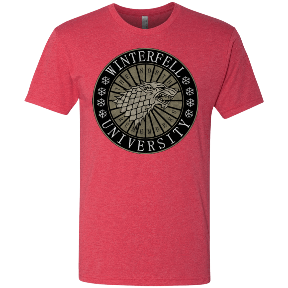 T-Shirts Vintage Red / Small North university Men's Triblend T-Shirt