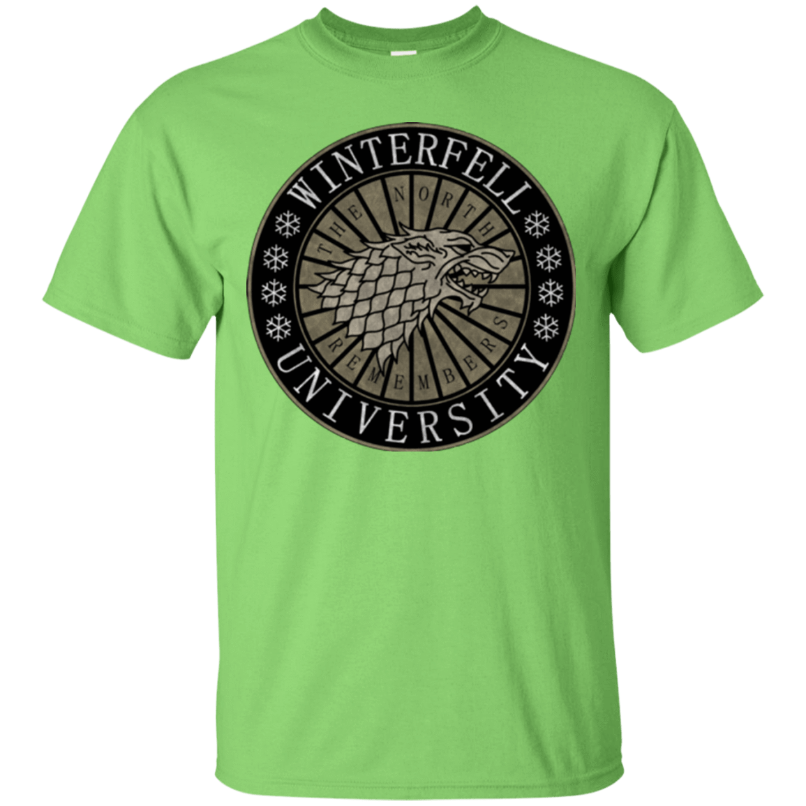 T-Shirts Lime / Small North university T-Shirt