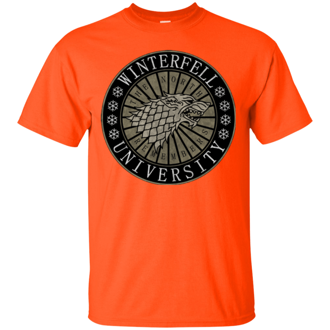 T-Shirts Orange / Small North university T-Shirt